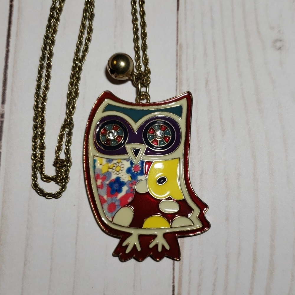 Owl Necklace - Picture 1 of 3
